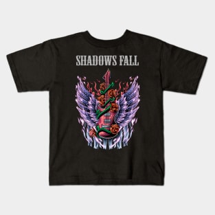 SHADOWS FALL BAND Kids T-Shirt